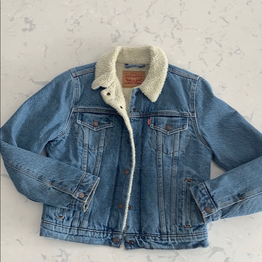 Levi’s Sherpa Denim jacket
